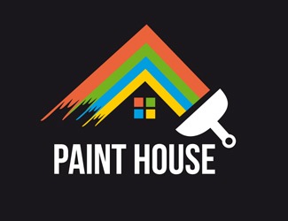 Projekt logo dla firmy paintHouse | Projektowanie logo